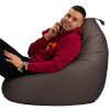 Крісло Мішок Груша Рогожка Стандарт+ Коричневий