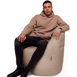 Крісло Мішок Міо Оксфорд Бежевий