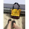 Пляжна сумка Sand&Beach Жовтий (сумка для пісочниці з сітчастим дном)
