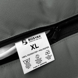 Водонепроникний лежак для великих собак EGO Bosyak XL 110x85 Сірий (Ортопедична лежанка для собак 20-35 кг)