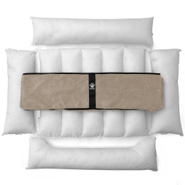 Лежак ліжко для собак всіх порід EGO Bosyak Soft 2XL 120x100 Бежевий (лежанка для великих собак від 30 кг)