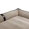 Лежак ліжко для собак всіх порід EGO Bosyak Soft 2XL 120x100 Бежевий (лежанка для великих собак від 30 кг)