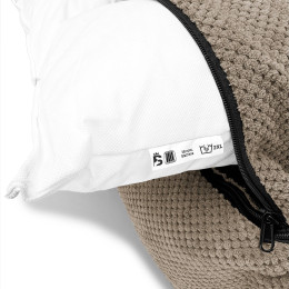 Лежак ліжко для собак всіх порід EGO Bosyak Soft 2XL 120x100 Бежевий (лежанка для великих собак від 30 кг)
