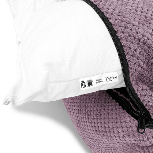 Лежак ліжко для собак всіх порід EGO Bosyak Soft 2XL 120x100 Рожевий (лежанка для великих собак від 30 кг)