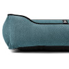 Лежак ліжко для собак всіх порід EGO Bosyak Soft XL 110x85 Синій (лежанка для великих собак 20-27 кг)