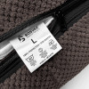 Лежак ліжко для собак всіх порід EGO Bosyak Soft L 95x80 Коричневий (лежанка для середніх собак 12-20 кг)