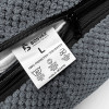 Лежак ліжко для собак всіх порід EGO Bosyak Soft L 95x80 Сірий (лежанка для середніх собак 12-20 кг)