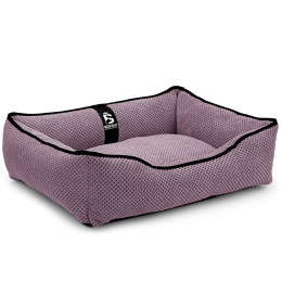 Лежак для собак и котов EGO Bosyak Soft S 65x55 Розовый (лежанка для кошек и собак 4-6 кг)