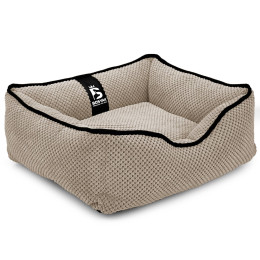Лежак ліжко для собак та котів EGO Bosyak Soft XS 50x45 Бежевий (лежанка для котиків та собак до 4 кг)