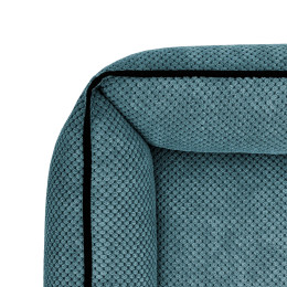 Лежак ліжко для собак та котів EGO Bosyak Soft XS 50x45 Синій (лежанка для котиків та собак до 4 кг)