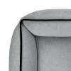 Лежак ліжко для собак всіх порід EGO Bosyak Велюр Touch 2XL 120x100 Сірий (лежанка для великих собак від 30 кг)