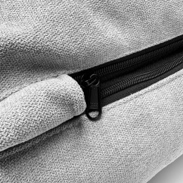Лежак ліжко для собак всіх порід EGO Bosyak Велюр Touch XL 110x85 Сірий (лежанка для великих собак 20-27 кг)