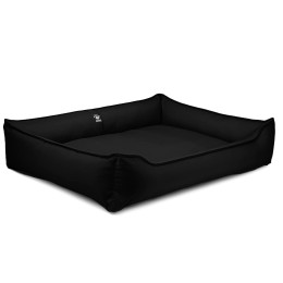 Водонепроникний лежак для великих собак EGO Bosyak 2XL 120x100 Чорний (Ортопедична лежанка для собак від 30 кг)