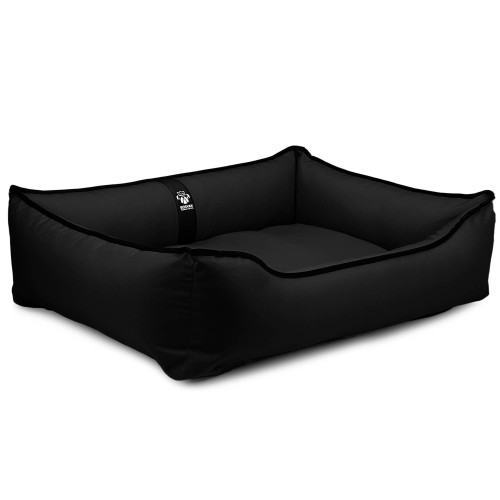Водонепроникний лежак для собак EGO Bosyak L 90х80 Чорний (Ортопедична лежанка для собак 12-20 кг)