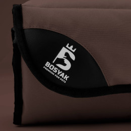Килимок лежак для собак OUT Bosyak Waterproof L 105х70 Коричневий (собачий килимок підстилка для прогулянок)