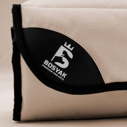 Килимок лежак для собак OUT Bosyak Waterproof L 105х70 Бежевий (собачий килимок підстилка для прогулянок)