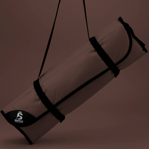 Килимок лежак для собак OUT Bosyak Waterproof M 95х60 Коричневий (собачий килимок підстилка для прогулянок)
