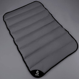 Килимок лежак для собак OUT Bosyak Waterproof S 85х50 Сірий (собачий килимок підстилка для прогулянок)