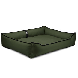 Водонепроникний лежак для великих собак EGO Bosyak 2XL 120x100 Хакі (Ортопедична лежанка для собак від 30 кг)
