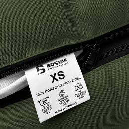 Водонепроникний лежак для собак та котів EGO Bosyak XS 50x45 Хакі (Ортопедична лежанка для собак до 4 кг)
